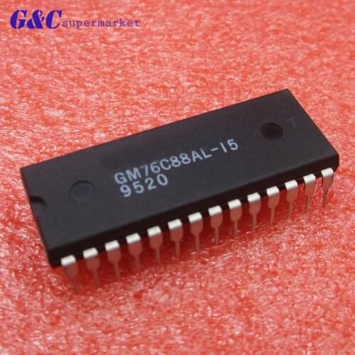 1/5PCS GM76C88AL-15 76C88 DIP28 65,536 Bit MC PERIPHERAL INTERFACE ADAPTER IC diy electronics