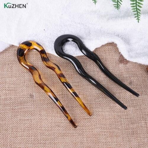 1Pc Plastic Women Hair Braiders Tool Accessories Girls Hair Sticks Abs Hair Clips Hair Stick