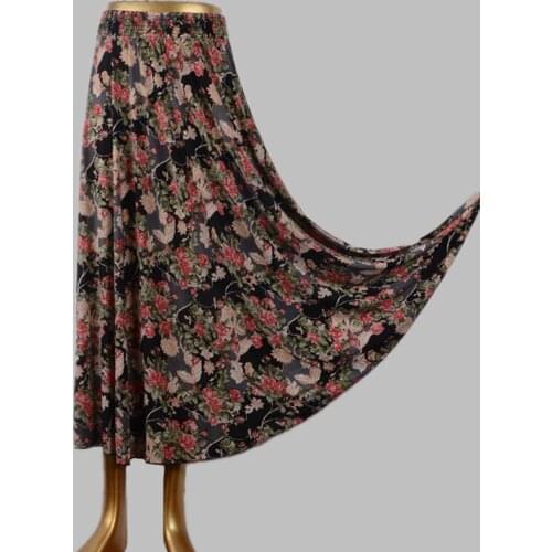 2021 fashion summer women long skirt ice silk multi-match MIDI skirt summer skirt skirt black skirt