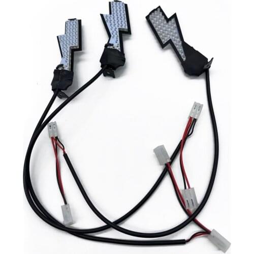 3pcs Non Polarity AC 10V-30V 42SMD Lighting Bolts For Pinball Arcade Machine Led Bulb Lamps