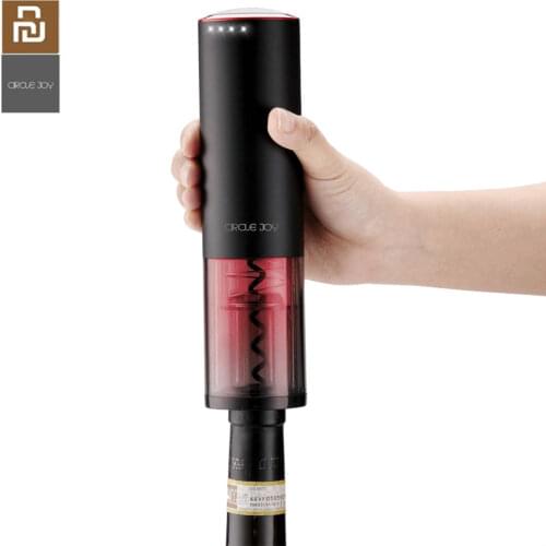 Original XIAOMI Mijia Circle Joy Automatic Electric Bottle Opener USB Charging Wine Opener Kitchen Opening Tool