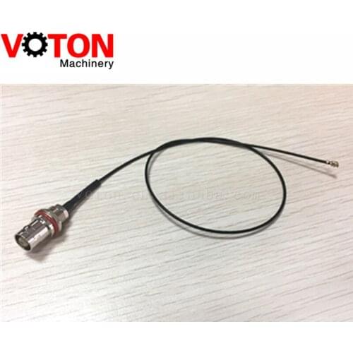 Free shipping 5 piece 1.31 Cable Assembly BNC female bulkhead to IPEX UFL 1.31 Cable Assembly 1.31 Jumper Cable Length 20 cm