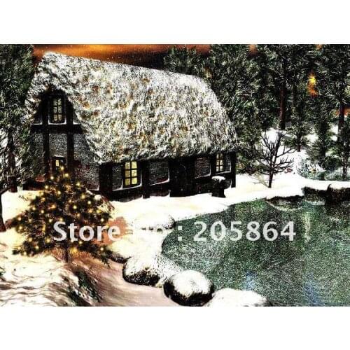 Free shipping middle size scenery wall tapestry,classical design,Snow House,gobelin tapestry