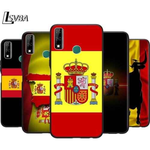 Spain Spanish flag For Huawei Y9S Y6S Y8S Y9A Y7A Y8P Y7P Y5P Y6P Y7 Y6 Y5 Pro Prime 2020 2019 2018 2017 Phone Case