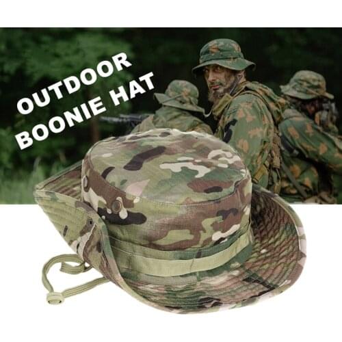 Camouflage Tactical Cap Military Army Caps Camo Men Outdoor Sports Sun Bucket Cap Fishing Hiking Hunting Climbing Hats