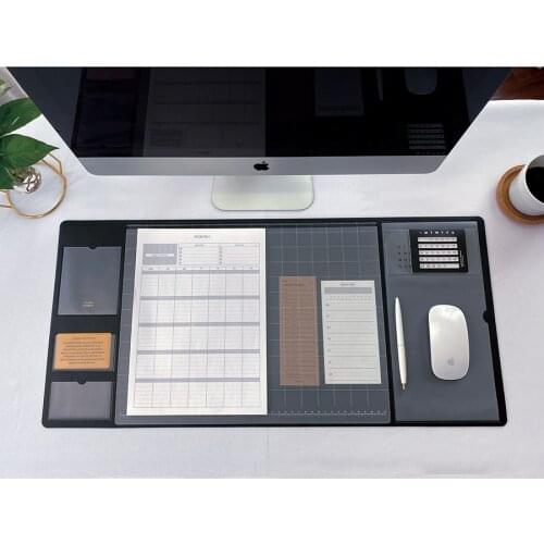 Multifunctional Waterproof Pu Mouse Pad Large Office Computer Desk Mat Table Keyboard Mouse Pad Laptop Cushion Gamer Mouse pads