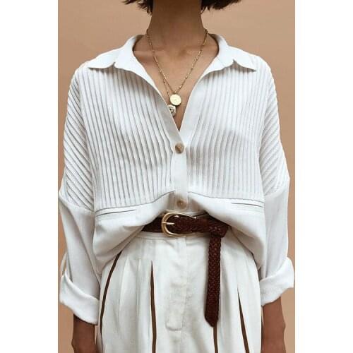 NINA ELIZA White Blouses