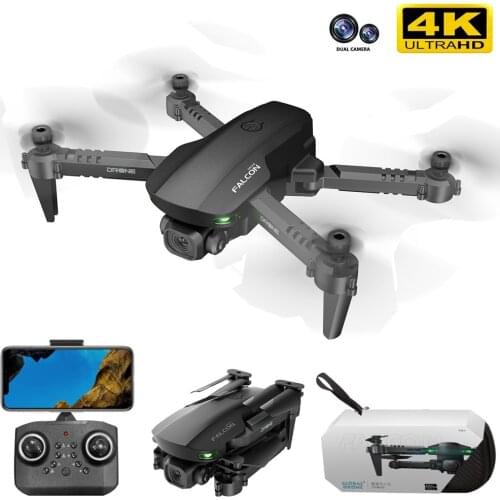 2021 New GD93 Mini Drone 4K HD Dual Camera GPS WiFi Fpv Professional Foldable Quadcopter Altitude Hold RC Helicopter Dron Toys