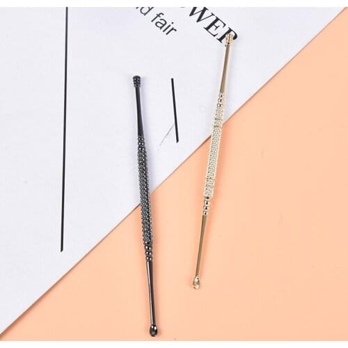 Stainless Steel Ear Pick Wax Cleaner Earpick Curette Remover Earwax Removal
