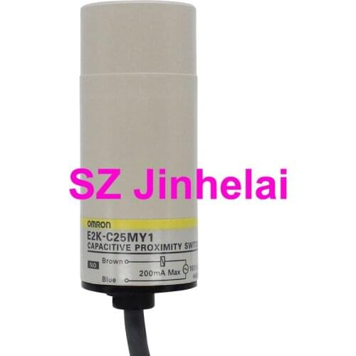 OMRON E2K-C25MY1 Authentic original CAPACITIVE PROXIMITY SWITCH 2M 100-220VAC