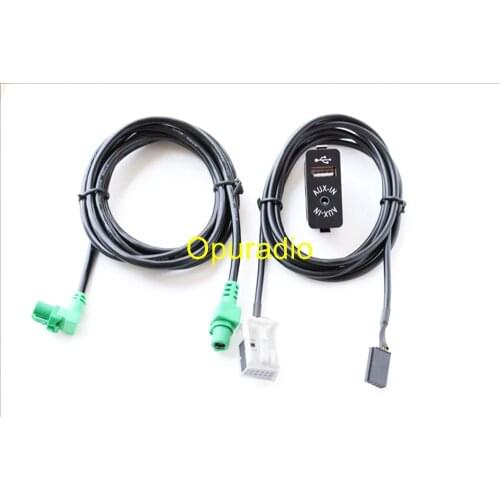 Brand new GPS Navigation cable USB AUX in Plug Socket Harness Adapter for BMW E39 E46 E38 E53 X5 Z4 E70 Car radio