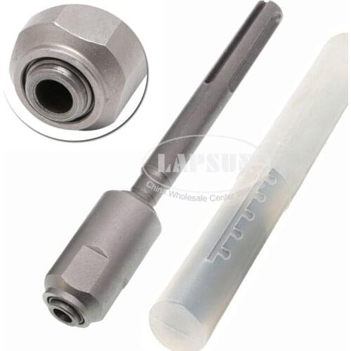 SDS MAX / Hexagon End to SDS Plus Male Chuck Adapter Shaft Handle Converter Drill Bit Shank 200mm Length for Hilti Makita