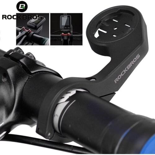 ROCKBROS Bicycle Computer Holder GPS 31.8 mm Road MTB Mountain Bike Handlebar Extended Bracket Mount Out Front Bike Accessories