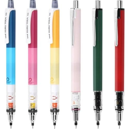 Japan Imported UNI Mechanical Pencil 0.5 Constant Core Painting Dedicated Kurutoga Rotation Double Limited Edition M5-559