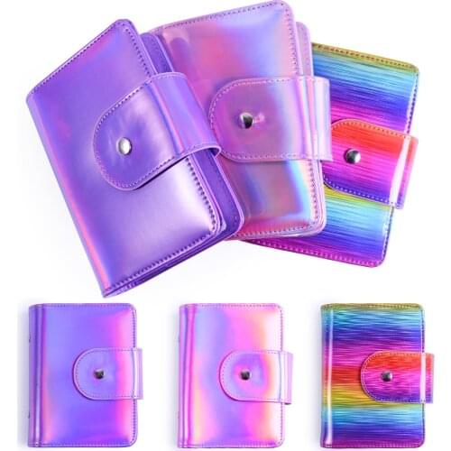 1Pc 20 Slots Holographic Stamp Template Case Holder 3Colors Rectangle Fashion Nail Art Plate Organizer For Nail Stamping Plate