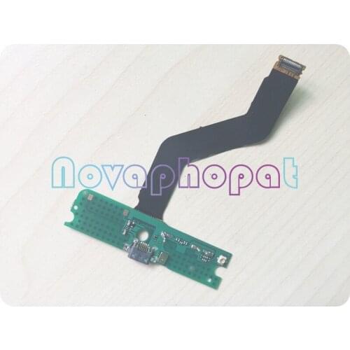 Novaphopat Charging Flex For Nokia Lumia 720 Charger Connector Micro USB Dock Port Flex Cable Microphone Replacement ; 10pcs