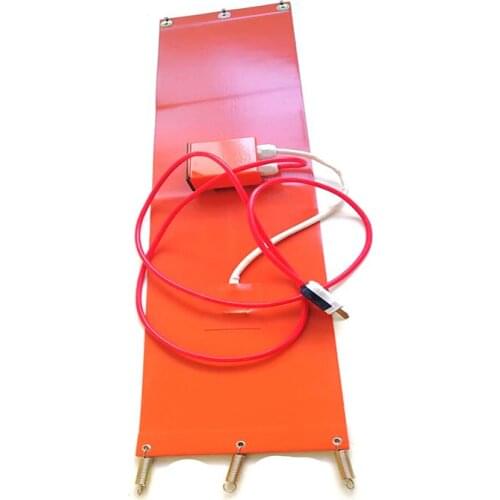 200*860*1.5mm silicone drum heater for oil barrel 240v 800w digital thermostat on wire 1500mm lead wire