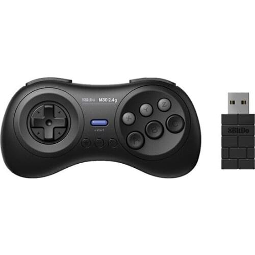 8BitDo M30 SN30 SF 2.4G Wireless Gamepad Controller for USB CBOX V1.0 - V4.0 Sega Genesis Mini Windows macO Raspberry Pi Android