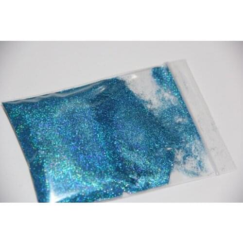 Free Shipping Wholesale 004 0.1 mm Blue Laser Holo Glitter Powder