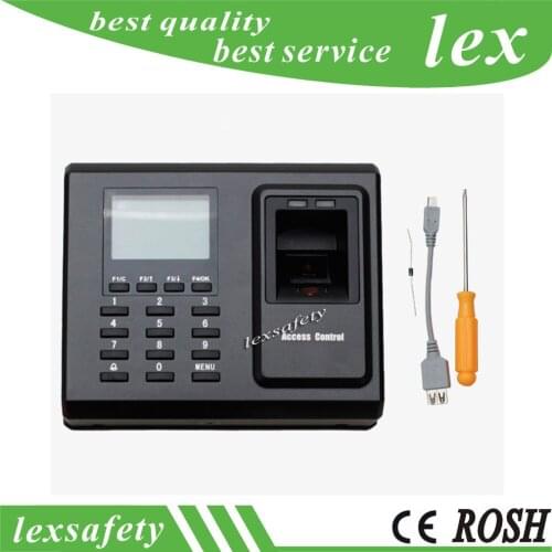 TCP/IP Fingerprint Time Attendance Time Clock, Employee Electronic Reader Time Clocks,Staff Attendance Machine With Ic Key Fobs