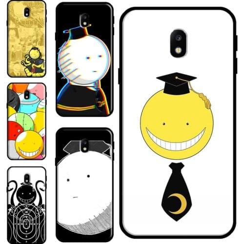 Koro Sensei Assassination Classroom Case For Samsung A6 A8 Plus J4 J6 J8 A7 A9 J2 Core 2018 J1 J3 J5 J7 2016 A3 A5 2017 Coque