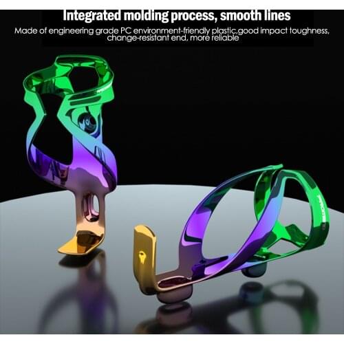 PROMEND Colorful Bicycle Bottle Cage Mountain Bike Cup Holder Motorcycle Bike Drink Bottle Holder Bike Accessories
