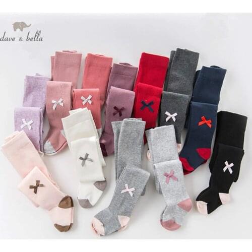 DB200-N dave bella autumn baby cute tight girls pants fashionable tight 10 colors