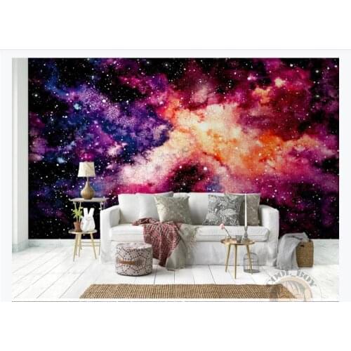 Photo Custom large mural 3D wallpaper Modern 3D expansion of space universe Earth Restaurant bar KTV background Wall Paper