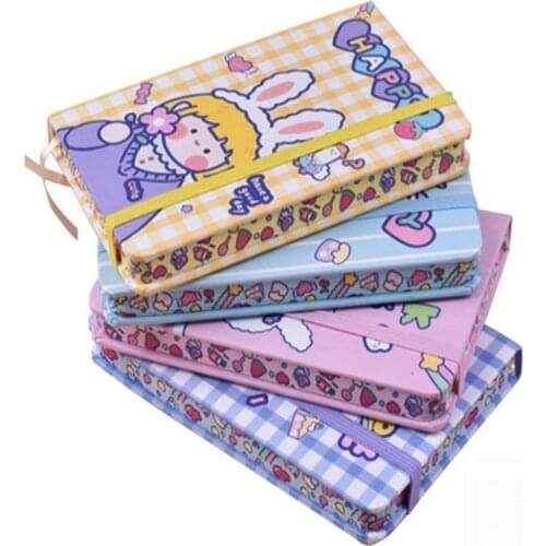 Mini notebook A6 A7 trumpet portable cute carry small notepad school office supply memo sheets kawaii cartoon style notebook