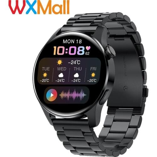 2021 New Men Smart Watch Bluetooth Call Waterproof Sports Fitness Heart Rate Smartwatch For Huawei Android IOS Phone PK Watch 3