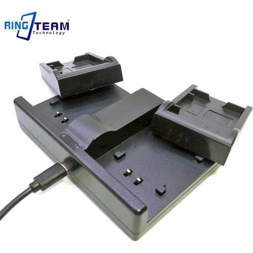 PC-BLM1 PS-BLM1 BLM-1 Battery Dual USB Charger BCM-1 for Olympus CAMEDIA C-8080 C-7070 C-5060 Wide Zoom E1 E3 E30 E300