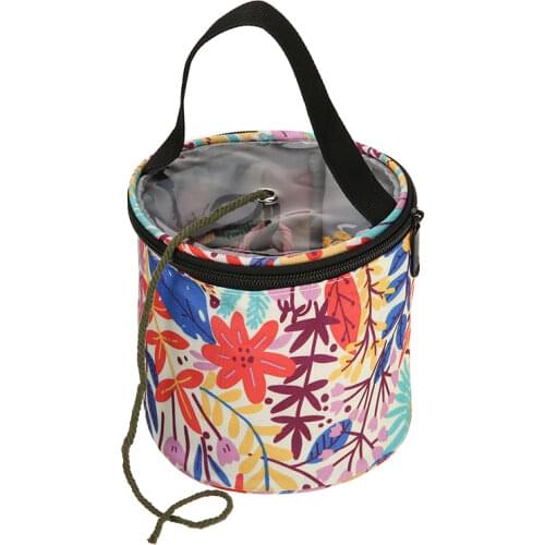 1Pc New Yarn Storage Knitting Wool Bag Crochet Tote Organizer Household Crochet Thread Sewing Supplies Storage Bag