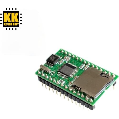 WT5001M02-28P module MP3 module Serial voice module High sound quality module 32m