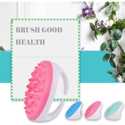 1pc Hand-Held Body Brush Massager Cellulite Reduction Relieve Tense Muscles Relaxation Massage Brush Health Care Bath massager