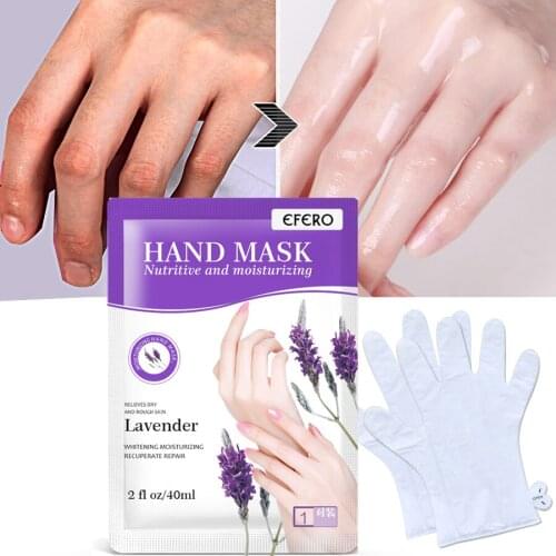 3-10Pair Hand Mask Lavender Nourish Whitening Moisturizer Mask Anti Wrinkle Dead Skin Remove Exfoliating Hand Gloves Skin Care