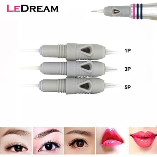 30pcs/lot Disposable 8mm Screw Gray Tattoo Needles Cartridge For Premium Charmant Permanent Tattoo Machine Pen 1P 3P 5P