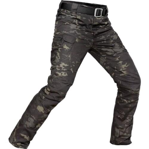 2019 Brand Tactical Camouflage Military Casual Combat Cargo Pants Water Repellent Ripstop Mens 5XL Trousers Spring Autumn