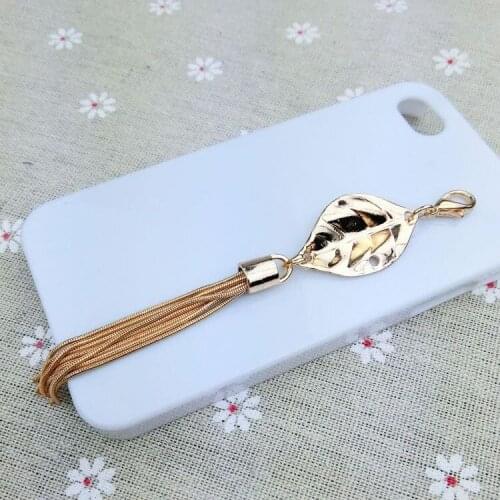 Chain Tassel Charms gold-plating Fashion Earrings Metal Tassel Charms Pendant Lobster Clasps For DIY Fashion Earrings Accessori