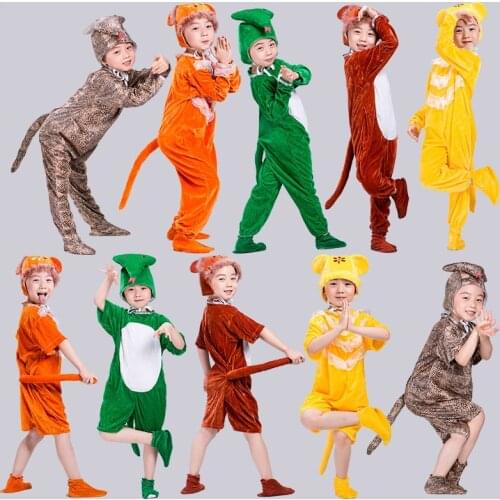 Childrens little monkey animal Halloween performance costume baby snake cosplay stage performance clothing love live cosplay