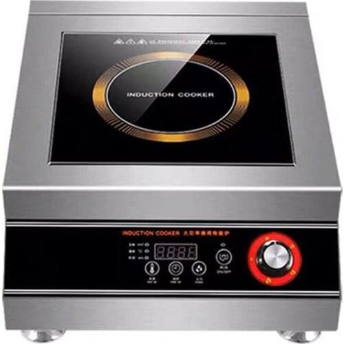 5000W Household High-power Induction Cooker Commercial Plane Induction Cooker Authentic Knob Type Cooking Stove