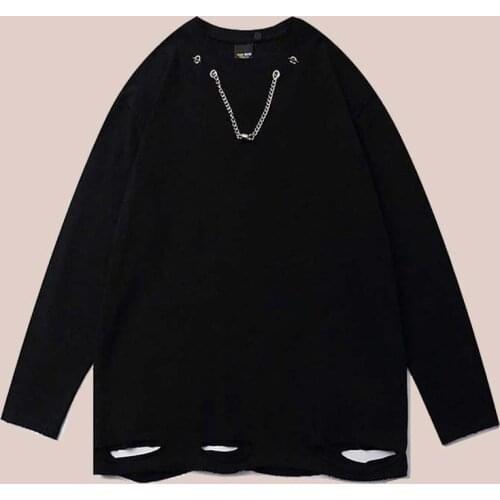 EBAIHUI Men's Long T-shirts