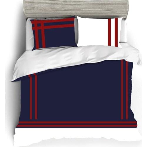 Classic Bedding Set 3D King Queen Double Full Twin Single Size Bed Linen Set Euro Bed Set 2 People Adult Duvet Cover