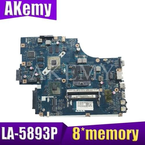 LA-5893P motherboard For Acer 5740 5741 5742 5741G 5742GLA-5891P LA-5894P LA-5893P motherboard 8*video memory