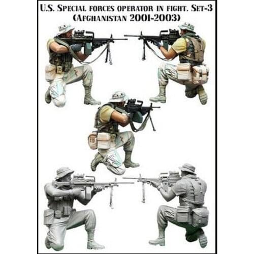 Scale Models 1/35 Modern US Special Forces Figure Resin Model Kit Free Shipping