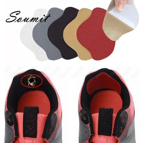 Insoles Heels Repair Sticker for Women Men Shoe Holes Repairs Patches Sneakers Back Heel Liner Self-adhesive Care Protector Pads