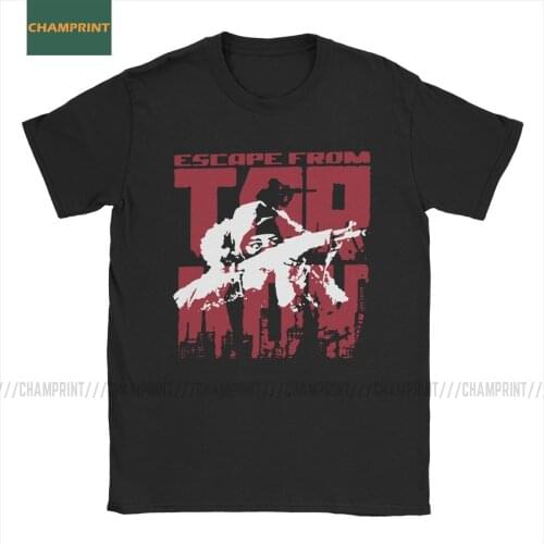 Escape From Tarkov T Shirts Men Pure Cotton Vintage T-Shirts Shooter Survival GG Battle Game Tee Short Sleeve