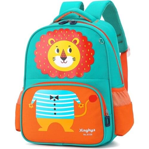 Childrens Cartoon Backpack Orthopedic Satchel Primary School Bag For Kids Bookbag Cute Schoolbag Waterproof Travel Backpacks