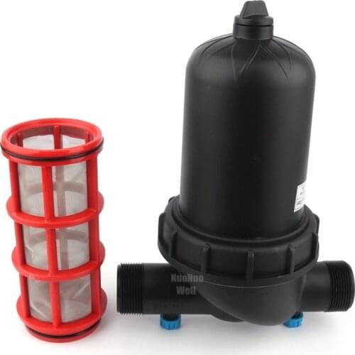 1.5 2 Inch(50 63mm) 120 Mesh 130 Micron T Type Meshy Screen Filter Garden Micro Irrigation Aquarium Fish Tank Water Pump Adapter