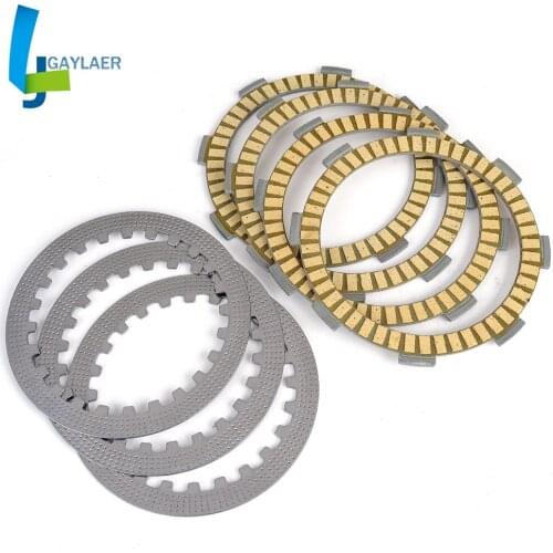 Clutch Plates Steel Friction Plate for Honda CA125 V/W/X ATC185 A/SB/SC/SD ATC200 B/ESE/ESF/SE H100 ATC125 HA100 Astrea Grand