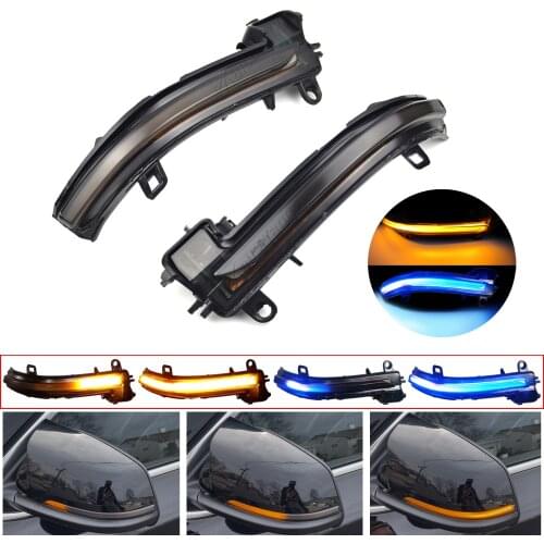 LED Dynamic Turn Signal Blinker Sequential Side Mirror Indicator Light Lamp For BMW X1 F48 2016-2018 2 Series F45 F46 X2 F39